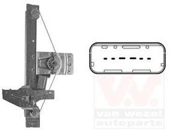VAN WEZEL 4029267 -  Подъемное устройство для окон